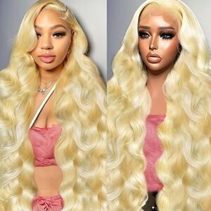 Luxurious Blonde Wavy Hair Extensions